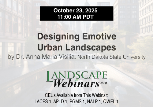 Landscape Webinars