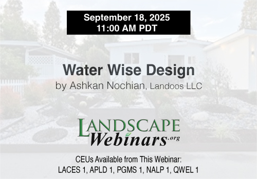Landscape Webinars