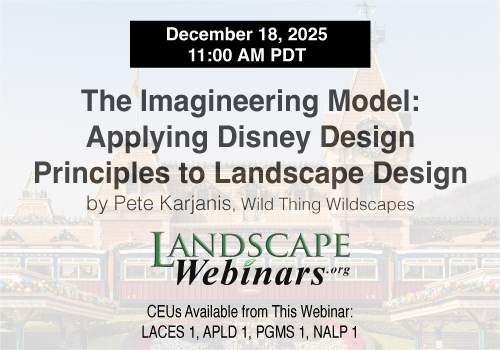 Landscape Webinars