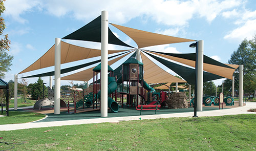 Cool Shade for Cool Playgrounds