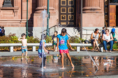 Sister Cities Park at Logan Square