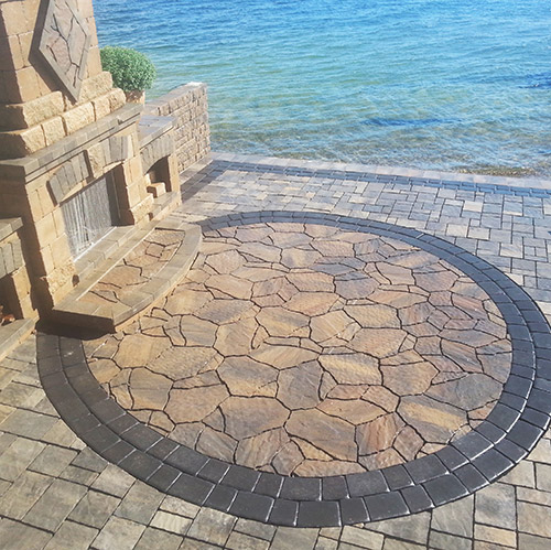 A Lakeside Patio 