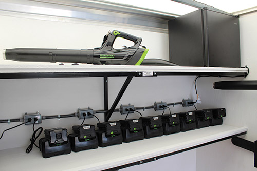 Maintenance Equipment Moves Forward