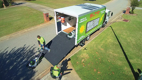 Maintenance Equipment Moves Forward