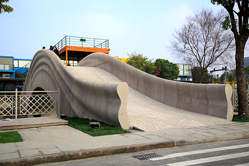 World's Longest 3D-Printed Bridge Opens in China