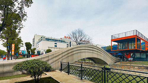 World's Longest 3D-Printed Bridge Opens in China