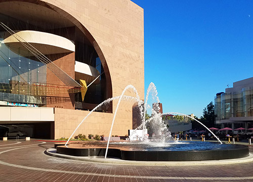 An Artistic Fountain Debuts